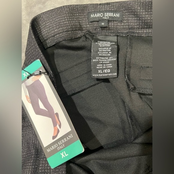 Mario Serrani Italy Women's Comfort Stretch Slim Fit Pants, size XL - Picture 5 of 7